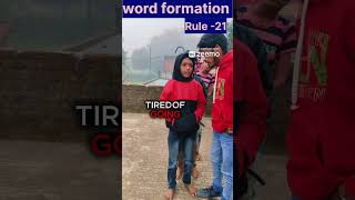 Rule 21 word formation english grammar speaking chetanya Cpc by pappu yadav 🥰 [upl. by Euh]