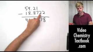 Add and Subtract with Significant Figures 16 [upl. by Salvidor]