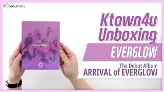 Unboxing EVERGLOW debut album quotARRIVAL of EVERGLOWquot エバーグロウ 에버글로우 언박싱 Kpop Ktown4u [upl. by Loseff866]