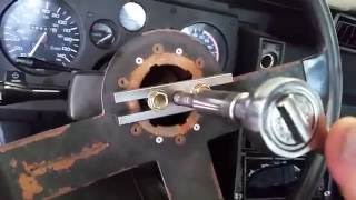 How to install camaro steering wheel without a hub [upl. by Yorgerg]