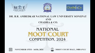 Moot Court Competition 2024  DBRANLU [upl. by Noguchi129]