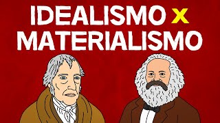 Idealismo x Materialismo HistóricoDialético  Marx e Hegel [upl. by Norrahs]