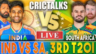 Live IND Vs SA 3rd T20I Centurion  Live Scores amp Commentary  India vs South Africa [upl. by Williamsen303]