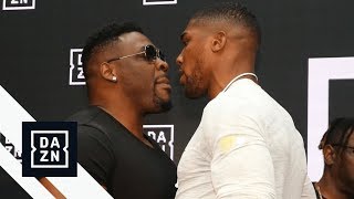 Anthony Joshua vs Jarrell Miller Launch Press Conference [upl. by Trahurn]