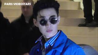 Henry Lau 刘宪华 헨리  Paris 20 january 2019 Fashion Week arrival at show Kenzo [upl. by Arratal]