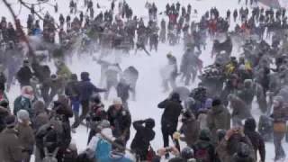 Görlitzer Park Snowball Fight Berlin [upl. by Birck684]