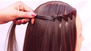 Attractive Very easy beautiful hairstyle for long hairHairstyle for ladiesHair style girl simple [upl. by Rihsab298]