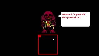 Underfell Sans voice practice Day 1 [upl. by Trahurn]