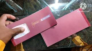 HDFC Imperia Cheque Book Unboxing Live [upl. by Hughie574]