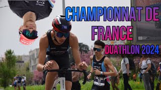 Le championnat de France duathlon 2024  💥🔥 [upl. by Assenal]