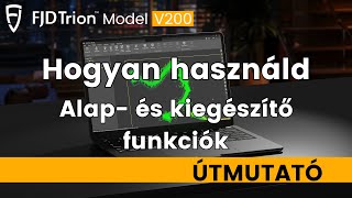 FJD Trion Model V200  Alap és kiegészítő funkciók [upl. by Notyarb]