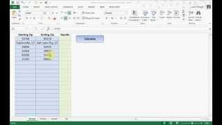 Distance Between Two Zip Codes Excel [upl. by Hayidah]