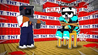 😱 My Friend Has Been Kidnapped by Cameraman in Minecraft [upl. by Ahsinyd]