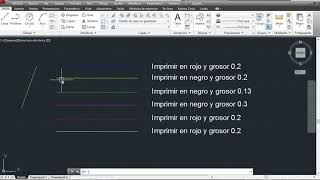 Trabajar con plumillas en AutoCAD [upl. by Ttezzil]