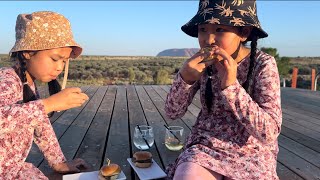 Uluru Sunset Dinner Wintjiri Wiru  Ayers Rock Resort Oct 24 [upl. by Oirazan682]