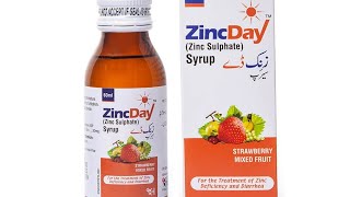 Zincday syrup Uses  Benefits  Zincday syrup uses in urdu [upl. by Uaerraj]