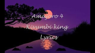 Kivumbi  Amajoro 4 lyrics [upl. by Latsyrcal516]