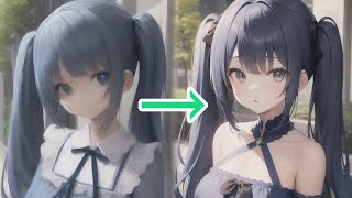 Quick Hack to Improve Your AI Art 1000 [upl. by Nollid]