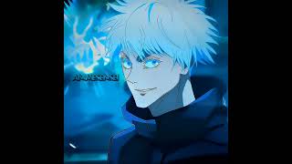 Kitkat AMV Edit of Gojo Satouro sixeyes gojo kidgojo shibuya anime jujutsukaisen infinity [upl. by Azila]