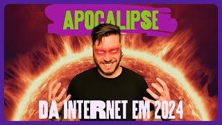 ☀️ TEMPESTADES SOLARES  Vamos ficar MESES SEM INTERNET em 2024 💻 [upl. by Oznole488]