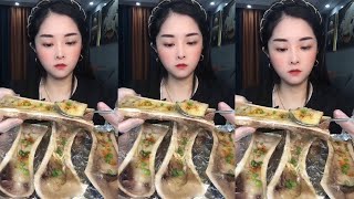 ASMR Eating Bone Marrows Mukbang Eating Show [upl. by Mildred]