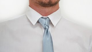 Как завязывать галстук узел Элдридж How to tie a tie knot Eldridge [upl. by Hume]