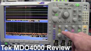 Tektronix Mixed Domain Oscilloscope MDO4000 Review  EEVblog 199 [upl. by Aenit3]