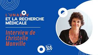 LUnadev et la recherche médicale  Interview de Christelle Monville IStem [upl. by Kassia]