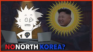 North Korea  this country doesnt exist Satirical animation [upl. by Geis]