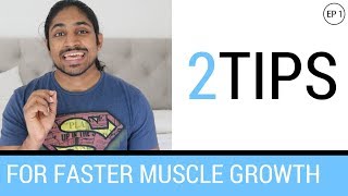 2 Tips For Faster gains part 1  ඉක්මන් වර්දනයට  bodybuilding in Sri Lanka  sl [upl. by Wyler]