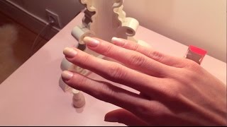 Breaking splitting nails Herôme Nail Hardener Extra Strong  Unicorn manicure [upl. by Cavanagh312]