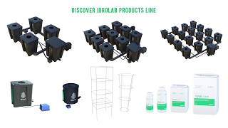 IDROLAB® HYDROPONICS  RDWC Systems Intro [upl. by Bikales14]