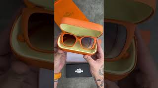 sunglasses unboxing eyewear hermes sunglasses hermes [upl. by Edmonds382]