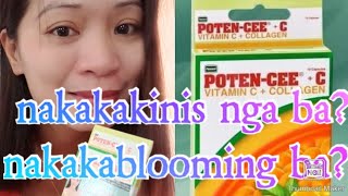 POTENCEE COLLAGEN reviewmura na at super effective may collagen kana may vitamin c pa [upl. by Llehcor537]