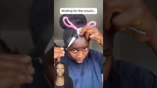 Hairdresser Reacts To 4C Afro Kinky Ponytail Video haircare hair reaction naturalhair braids [upl. by Gertie]