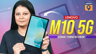 Lenovo M10 5G LongTerm Review tablet lenovo tech budgettablet [upl. by Cirederf]