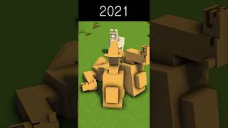 Evolution of Camel VS Llama  Minecraft Animation [upl. by Nagap]