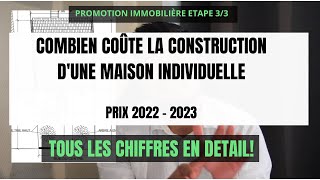 COÛT DE CONSTRUCTION DUNE MAISON INDIVIDUELLE [upl. by Dauf]