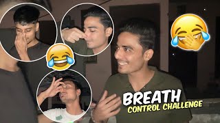 Aaj kiya breath control challenge 🤐😂  vanshsonivlogs [upl. by Allimrac]