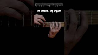 How To Tap Day Tripper shorts thebeatles guitarlesson [upl. by Weitzman]