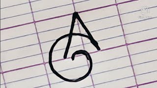 comment écrire les alphabets créatifs de a à z  lettrage de police monogramme [upl. by Cheney]