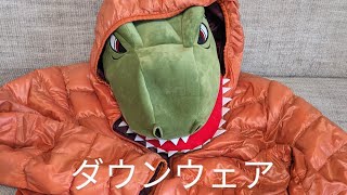 ダウンウェアの修理「簡単」 outdoors down アウトドア [upl. by Anaidni]