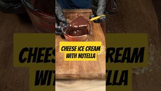 🍨 Cheese ice cream with Nutella 🍨 [upl. by Ailliw]