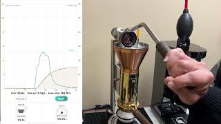 Pressensor graph with Strietman CT2v2 [upl. by Enyad]