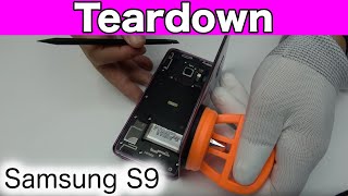 Samsung S9 Teardown amp Disassembly amp Repair Video Guide [upl. by Icam]