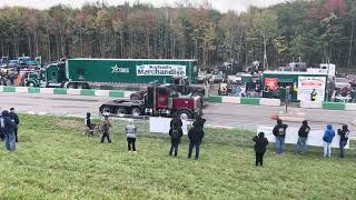 Peterbilt 379 vs Kenworth W900 2023 UNC Fall brawl [upl. by Ramahs]