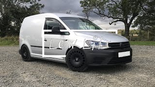 VW Caddy gets lowered on Stance  Coilovers [upl. by Assir987]