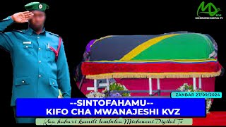 SINTOFAHAMU Kifo cha Mwanajeshi wa KVZ  Polisi Wazungumza [upl. by Sheelagh309]