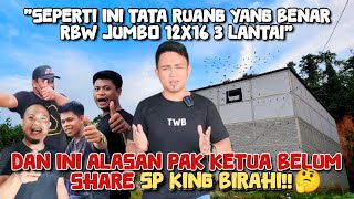 Tata ruang yang benar pada RBW jumbo 12x16 3 lantai amp ini alasan PAK KETUA Blum share SP KING BIRAHI [upl. by Ayerf598]