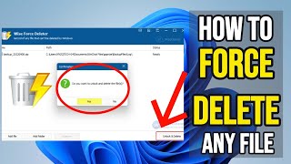 How To Easily Remove Any File Or Folder In Windows 1011 [upl. by Lisab]